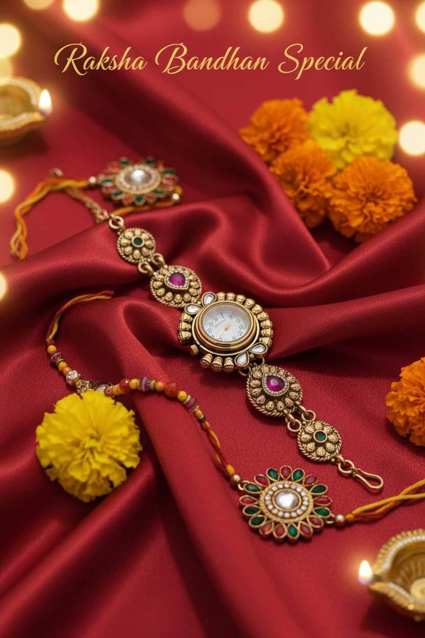 Pamposh Gold Watch