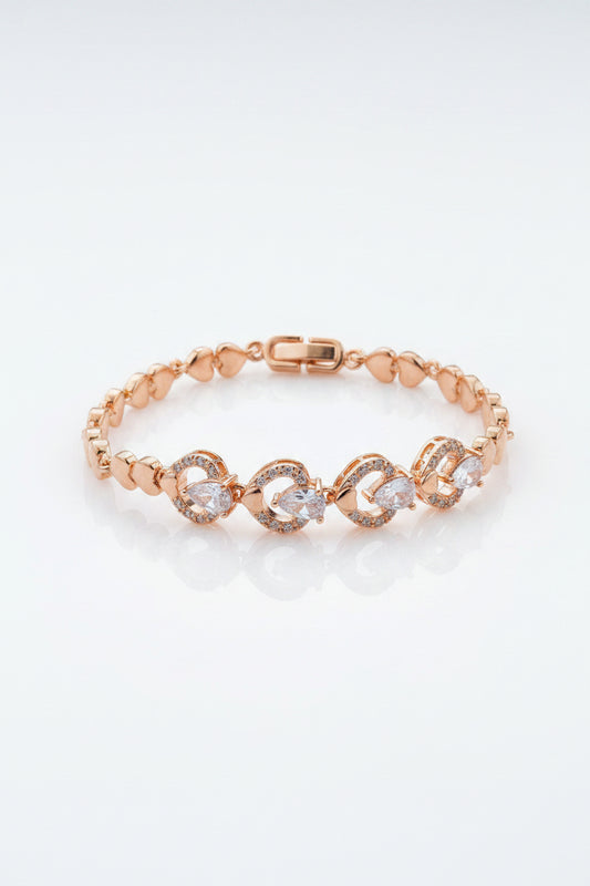 Eternal rose gold bracelet