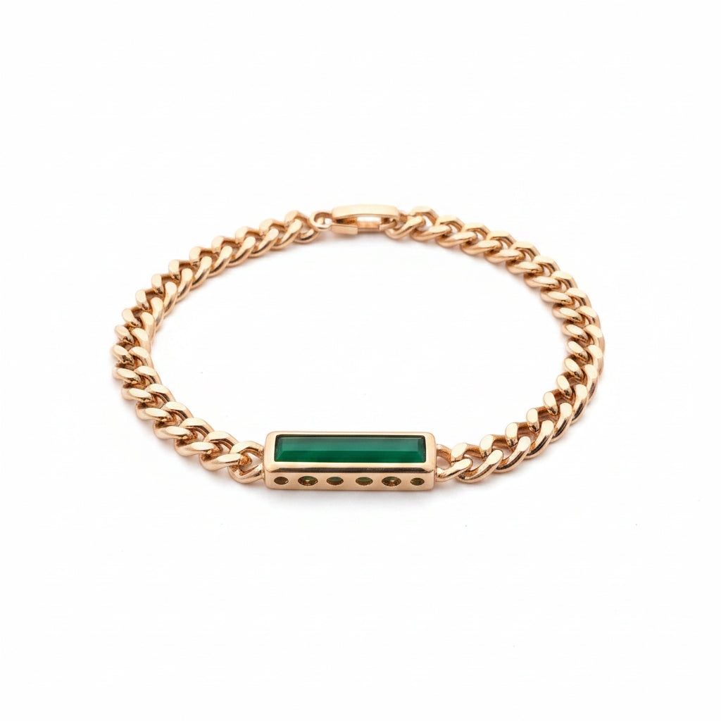 Eternal gold chain bracelet