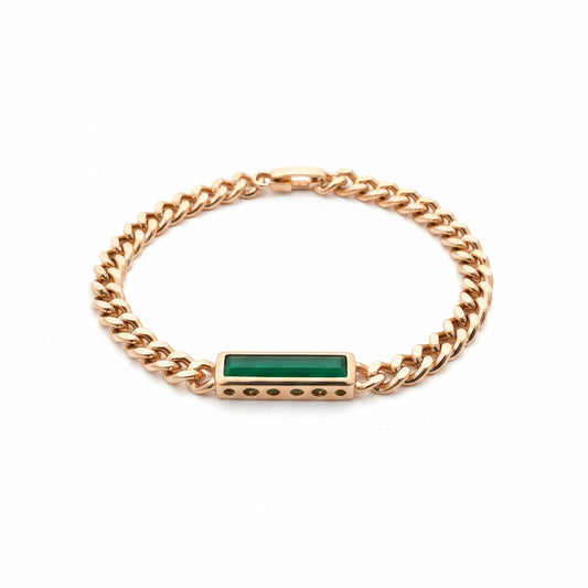 Eternal gold chain bracelet