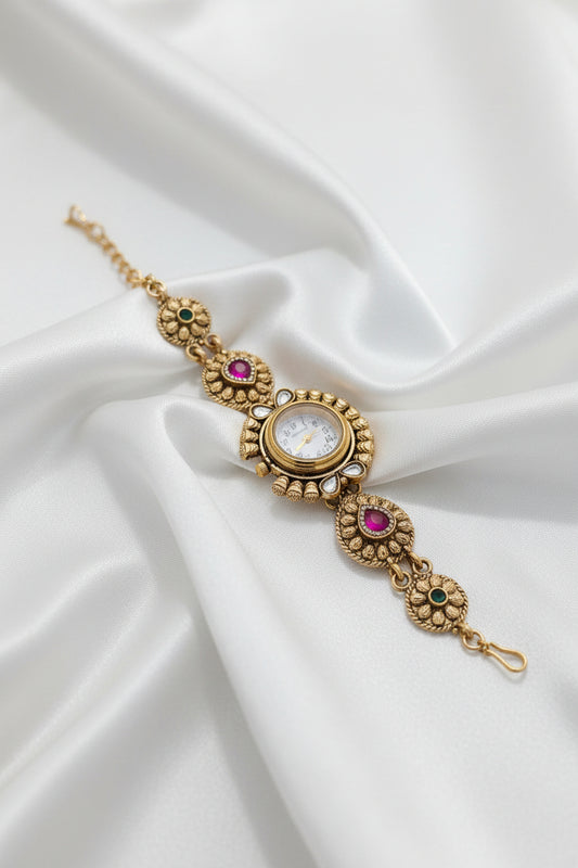 Pamposh Gold Watch