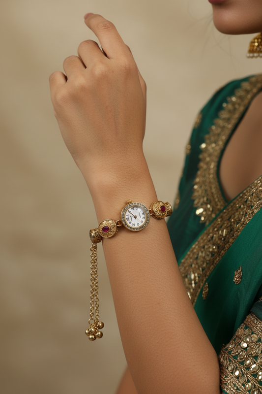 Oval Dangling Bell Watch